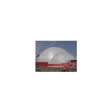 Giant 1000D 0.45mm PVC Tarpaulin Inflatable White Party Tent For Auditorium Hall