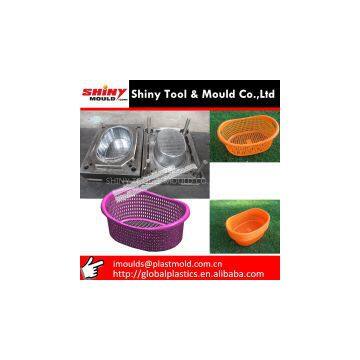 Household Mould Maker Plastic Basket Injection Mould photo-3