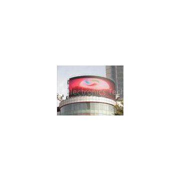 High Contrast Ratio 4000:1 P10 Flexible LED Video Display Screen for Outdoor Advertising