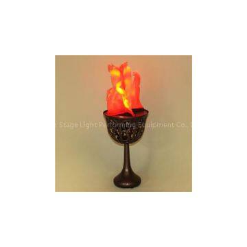 GOOD QUALITY HOME DECORATION 10W ANTIQUE LED TABLE SILK FLAME EFFECT LIGHTING