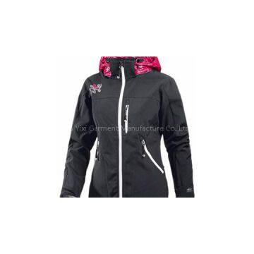 Fashion Outdoor Clothing Woman Jacket With Hood