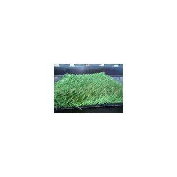 UV Resistance Soccer artificial turf fake grass decoration With 6 - 8 Years Lifetime