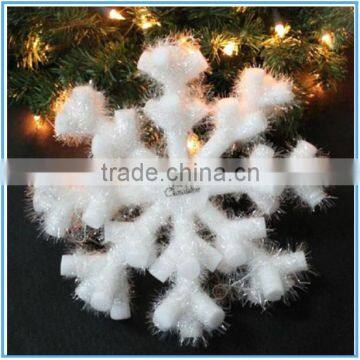 Christmas polyfoam snowflake,window layout Christmas decoration,christmas window hanging christmas tree snowflakes