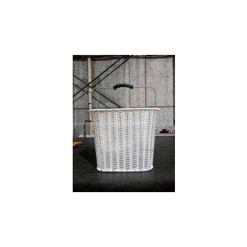 white rattan bicycle basekt hot ale in Germany market factory supplier