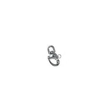 stainless steel fixed eye swivel snap shackle