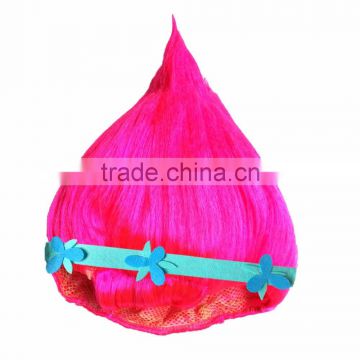 100% Human Hair Wigs and big troll hair wigs for kids