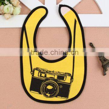 Wateproof Double Sided Design Baby Bib 100% Cotton Organic Bib photo-5