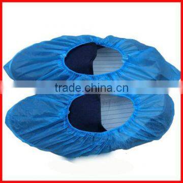 Disposable anti-dust & waterproof CPE shoe cover for medical workers