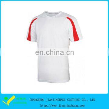 Custom Made Color Combination Dri Fit Lycra Outdoor Sports T Shirt