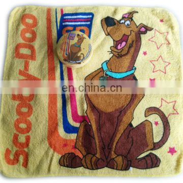 Full Color Reactive Printing 100% Cotton Towels printed towel