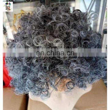 Adult Immortal Male Colonial Gray Silver Halloween Party Wigs HPC-0064 photo-2