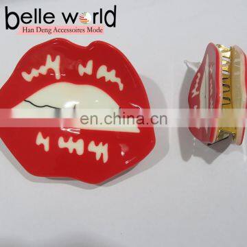 High quality Fashion Fancy Acetic Acid Hair Claw cellulose acetate hair claw for women