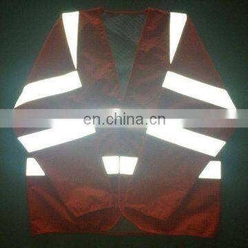 Pink Police Safety Reflective Jackets for Road Safety KF-019 photo-2