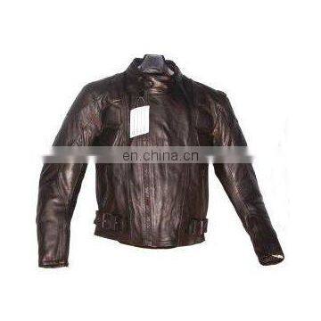 Leather Motorbike Jacket,Genuine Leather Racing Jacket,Motorcycle Leather Jacket