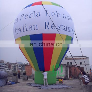 Sealed giant inlatable colorful helium balloon, decoration inflatable ballons,inflatable advertisement helium balloon