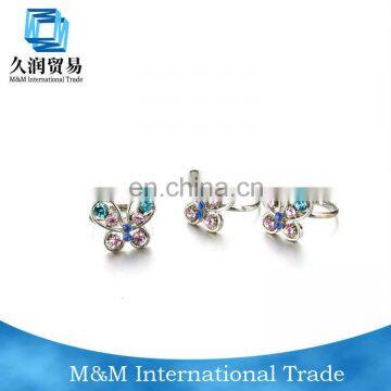 Butterfly Shaped Fshion Diamond Rings Jewelry