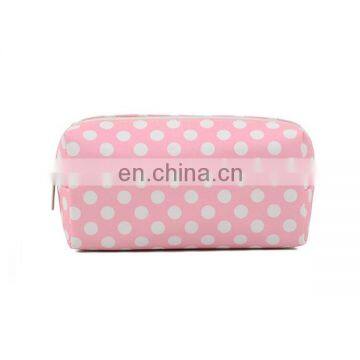 Dots Patterns PVC Cosmetic Bag With Zipper Party Funny Makeup Bag photo-2