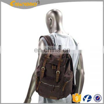 Backpack Large Capacity Schoolbag College Gift Manufacturer Travelling Leather Laptop School Backpack Canvas Backpack