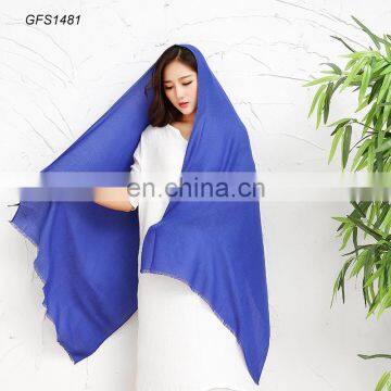 Factory direct sale Autumn new design diamond pattern cotton nation style shawl