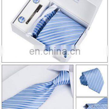 Well Packaging Mens Fashion Silk Woven Neckties