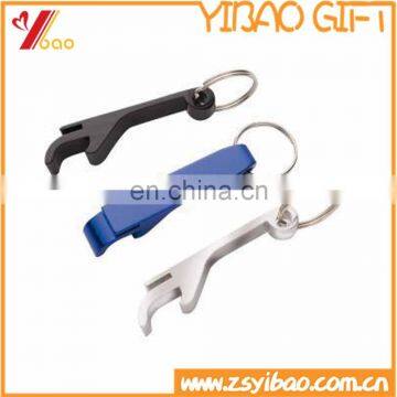 Wholesale custom metal bottle opener with keychain