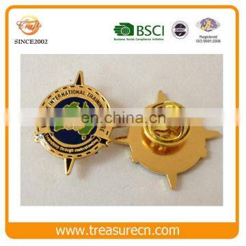 Cheaper Price Wholesale Enamel Metal Badge With Epoxy Dome