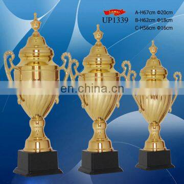 High quality gold plated trophy parts wholesale with reasonable price