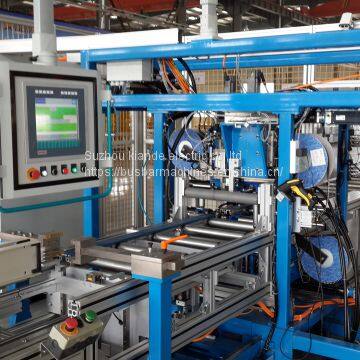 Automatic Busbar Fabrication Equipment For 2 Piece Type Busbar Clamp And Riveting photo-4