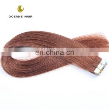 2.5g 40pcs 30" human ombre invisible remy tape hair extension