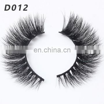 human hair eyelashes,individual eyelashes,invisible band mink eyelashes