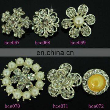 fashion design bulk crytal Decorative Buttons For Crafts