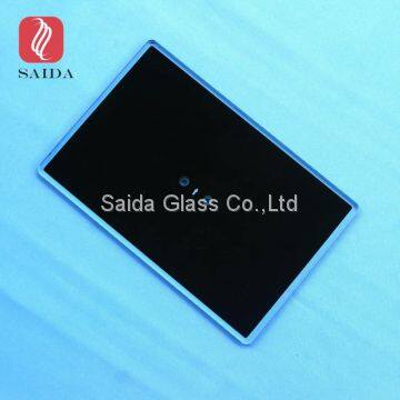 Custom 8mm Thick Black Tempered Glass for TV Stand Base photo-4