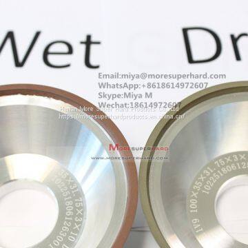 11V9 Resin Bond Diamond Grinding Wheel for Carbide Tools Made in China Miya@moresuperhard.com photo-4