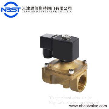 ZCM series 2way 24vdc 1 inch  ipg natural gas brass solenoid valve