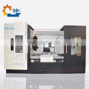 CK6163 cnc lathe pipe drilling machine