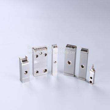 2019 production and wholesale connector mould parts,precision plastic mold components