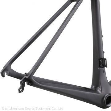 Wholesale A8 AERO Carbon Road Bike Frame UD Matte With BB86 2 Years Warranty photo-5