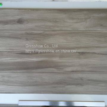 120X20CM Matte Gray Wood Grain Porcelain Tile