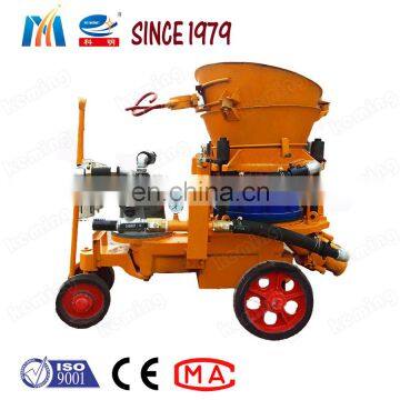 Pneumatic Shotcrete Machine Driven by Air Compressor