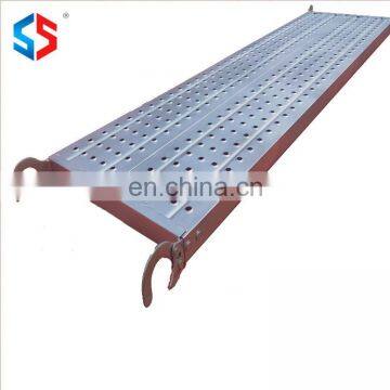 MD-39 Tianjin Shisheng ScaffoldingPlank Metal Scaffold Plank With Hook