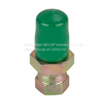 MOCAP Tube Steel Rod Aluminum Black Round Plastic Vinyl End Cap photo-3