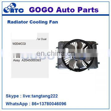 12v DC CAR Radiator A/C Cooling Fan Motor for W204)CGI OEM A2045000393