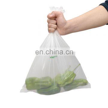 Biodegradable plastic bags in roll