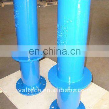 ISO2531sand casting ductile iron pipe fittings Puddle Flange Pipe