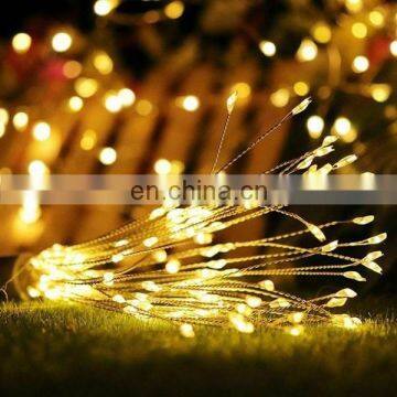 Led Fairy Garland Twinkle Light Festival Hanging Firework Starburst Remote String Lights Christmas Wedding Outdoor Decor photo-4