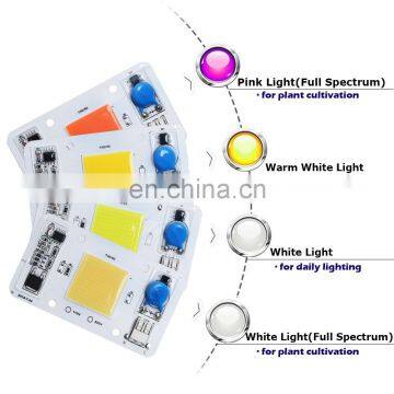 50W Driverless Cob Led Chips Applied to Spotlight Floodlight Mining Lamp Street Lamp Plant Grow Light photo-5