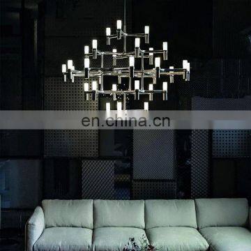 Новый дизайн постмодернистского декоративного креативного роскошного светодиодного подвесного лампа photo-3