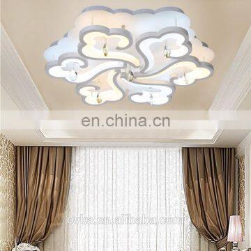 LED Ceiling Lights Modern Minimalist Atmosphere Personalized Flower-shaped Living Room Lights photo-3