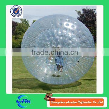 inflatable zorb ball giant human bubble ball for adults high quality TPU bubble ball for sale