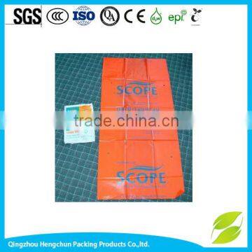 plastic charity collection bag for sale